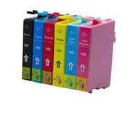 WYNAnGAI Set di cartucce d'inchiostro compatibili per stampanti Stylus Photo R200 R220 R300 R300M R320 R340 RX500 RX600 RX620 RX640 da T0481 a T0486(1Set)