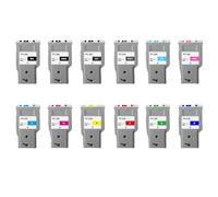 WYNAnGAI Set di cartucce d'inchiostro compatibili PFI 206 per IPF6400 IPF6400S IPF6450 IPF6400SE 300ml 12 colori(1pc Red)
