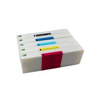 WYNAnGAI Set di cartucce d'inchiostro compatibili Winnerjet riempite con inchiostro colorante e chip per cartucce complete per stampante di grande formato Fuji DL650