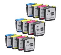 WYNAnGAI Set di cartucce d'inchiostro di ricambio per 82 82XL compatibile con i modelli di stampante Designjet 510 C4911A C4912A C4913A(For 82 3set)