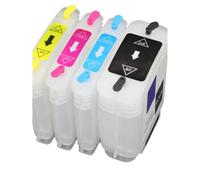 WYNAnGAI Set di cartucce d'inchiostro di ricarica a 4 colori per HP11 82 compatibile con la stampante Designjet 111 69 28ML
