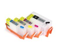 WYNAnGAI Set di cartucce d'inchiostro ricaricabili a 4 colori compatibili con le stampanti 920 Officejet 6000 6500 6500A 7000 7500 7500A