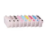 WYNAnGAI Set di cartucce d'inchiostro ricaricabili a 9 colori con chip ARC compatibile con Stylus Photo R3000 PBK C M Y LM LK LLK MBK