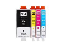 WYNAnGAI Sostituzione cartuccia d'inchiostro compatibile per 934 935 per Officejet Pro 6230 6830 6835 6812 6815 6820(1SET)