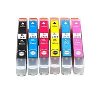 WYNAnGAI T2431 T2436 Cartucce d'inchiostro 24XL compatibili con varie stampanti tra cui XP55 XP750 XP760 XP850 XP860 XP950 XP960 XP970(1SET(6PC))