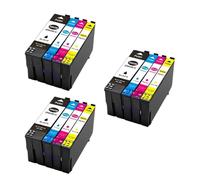 WYNAnGAI T802XL T802 802 802XL Cartuccia d'inchiostro compatibile con WF 4720 WF 4730 WF 4734 WF 4740 EC4020 EC4030 EC 4040 Sostituzione 'inchiostro della stampante(3 SET)
