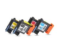 WYNAnGAI Testina di stampa compatibile per stampanti HP11 Designjet 70 100 110 500 510 500PS C4810A C4811A C4812A C4813A(1Set)