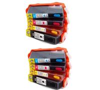 WYNAnGAI Vilaxh Cartuccia d'inchiostro Compatibile di Ricambio per 564 Serie XL Photosmart B8550 C6380 B116510 4610 4620 3520 5510 5520(Matte Black)