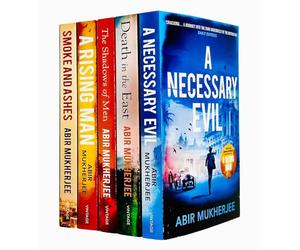 Wyndham and Banerjee Series 5 Books Collection Set By Abir Mukherjee (A Necessary Evil, Death in the East, The Shadows of Men, A Rising Man & Smoke and Ashes)