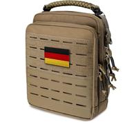 WYNEX Borsa Tattica Molle-Admin - Utility EDC Modulare Con Design a Doppio Strato - Fissaggio EMT Medica Grande Capacità