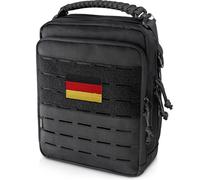 WYNEX Borsa Tattica Molle-Admin - Utility EDC Modulare Con Design a Doppio Strato - Fissaggio EMT Medica Grande Capacità