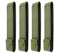 WYNEX Molle Strap 6 Pollici, Tattico Molle Strap Molle Cinghia Cinghia di Fissaggio Snap Strap Nylon Pollice Snap Cinghie 4 Pack