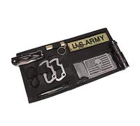 WYNEX Molle Visiera Pannello Organizer, tattico Auto Parasole Copertura Molle fettuccia per Camion Veicolo Visiera Supporto del Sacchetto di immagazzinaggio