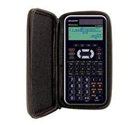 WYNGS Custodia protettiva Nera compatibile con la calcolatrice Sharp EL-W550XG