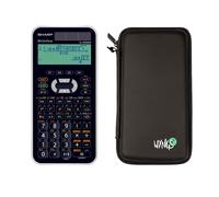 WYNGS Sharp EL-W550XG con custodia protettiva nera - Set base