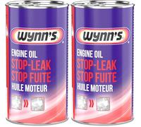 Wynn's 1831088, Olio Motore Anti-perdite, Viola, 325 ml (Confezione da 2)
