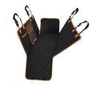 WYNONE Cuscino Auto per Cani per Renault 5 E-Tech 2024, Antideslizante Impermeabile Telo Auto per Cani Lavabile Antigraffiato Coche Cubierta Facile da Riporre,Black Orange