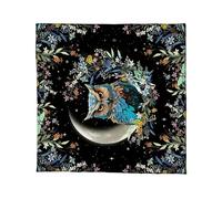 Wynrzyj 1. Sun Moon Gufo Tarocchi Tovaglia Astrologia Copertura Divinificazione Arazzo Deck Matte Altare Tarocchi Panno