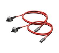 Wynrzyj 2 Pack 2 Pin SW PC cavo di alimentazione on/off interruttore computer filo 50 cm