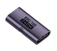 Wynrzyj Adattatore portatile USB 4.0.0 che consente uno scambio rapido di dati con 80 Gbps. 240 W Consegnato in una struttura in metallo per la mobilità elettronica USB