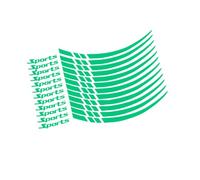 Wynrzyj Adesivi riflettenti di sicurezza per corpi bici da strada, adesivi di sicurezza per cerchioni, accessori per biciclette, cerchioni riflettenti