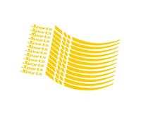 Wynrzyj Adesivi riflettenti di sicurezza per corpi bici da strada, adesivi di sicurezza per cerchioni, accessori per biciclette, cerchioni riflettenti