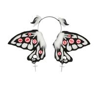 Wynrzyj Animal Orecchino per Donne Ragazze Animali Personaggio Anime Diavolo Earband Gioco di ruolo Costume Accessori Decorativi