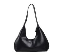 Wynrzyj Borsa a tracolla alla moda, cinturino morbido e confortevole, ampie tasche interne sotto le braccia, borsa alla moda per la strada quotidiana al lavoro, borsa indispensabile in pelle PU, Nero