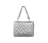 Wynrzyj Borsa a tracolla ergonomica per computer portatile da 12 pollici Protezione morbida trapuntata Borsa in nylon impermeabile Tsblets custodia antigraffio Borsa per computer a spalla singola
