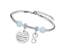 Wynrzyj Bracciale alla moda unisex Ti in acciaio, delicato sulla pelle, adatto all'uso quotidiano, versatile catena quotidiana, Taglia unica, come descritto