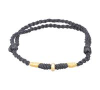 Wynrzyj Bracciale Amuleto Filo Rosso Con Perle D'oro Fascino Cavigliera Tessuta A Mano Per Le Donne Regolabile Amicizia Handchain Sorelle Regalo, Taglia unica, come descritto