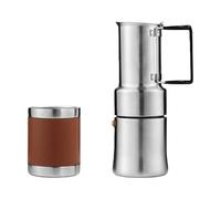 Wynrzyj Caffettiera efficiente con tazza da 350 ml, design semplice per caffè veloce e cucina all'aperto