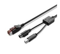 Wynrzyj Codice a barre Scansione Cannoni Linea 24 V A 3Pin Power DIN Maschio USB2.0 B Connettori di Alimentazione Maschio Linea di collegamento Sostituzione