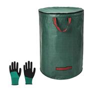 Wynrzyj Confezione da 2 sacchi per rifiuti da giardino in tessuto di Presentation, con chiusure sicure e comodi treni per un efficiente controllo dello sporco. Sacchetto per aghi laccato