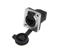 Wynrzyj Connettore modulo impermeabile RJ45 D Tipo Per I Dispositivi Networking Espansione Montabile Su Telaio O Base Box D Tipo Adattatore Ethernet