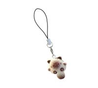 Wynrzyj Elegante catena telefonica per gatti inquinamento giocoso 3D gatto ispirato catena mobile elegante decorazione per gli amanti della moda