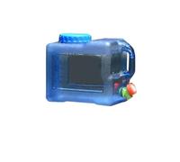 Wynrzyj Portacqua da campeggio, contenitore in plastica trasparente, secchio da esterno con rubinetto, serbatoio di stoccaggio, contenitore di plastica per campeggio