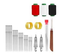 Wynrzyj Set di aghi da cucito resistenti alla ruggine per jeans e vari progetti di bricolage. Miglioramento delle prestazioni