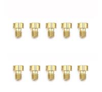 WYOERN Getto Principale Carburatore M5 per Dellorto Sha SHB UA UB PHBG VHB-CS VHBT-CS #30-140 PHBG CarburadorIdle Pilot Jet Kit 10 Pezzi 12 Pezzi