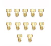 WYOERN Getto Principale Carburatore M5 per Dellorto Sha SHB UA UB PHBG VHB-CS VHBT-CS #30-140 PHBG CarburadorIdle Pilot Jet Kit 10 Pezzi 12 Pezzi