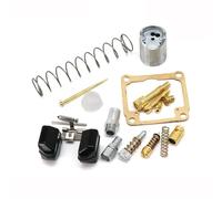 WYOERN Kit Guarnizioni di Riparazione Carburatore da 17/19 Mm per Dellorto PHBG con Galleggiante, Guarnizione, Getto Principale, Parti Moto A Getto Lento