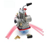 WYOERN Moto Carburatore Ciclomotore Scooter 21 24 26 28 30 32 34mm per P&W&K con Cavo Dell'acceleratore Vite di Regolazione A 90° Carburador