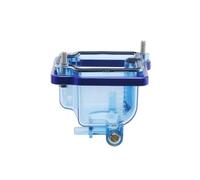 WYOERN Moto Carburatore Fondo Galleggiante Ciotola Comp Camera Trasparente Blu Tazza di Olio Racing per K&eihin PE 24 26 28 30MM
