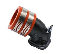 WYOERN Tubo di Aspirazione Collettore Carburatore per Moto da Corsa con Interfaccia Adattatore Carburatore da 35 Mm per 100