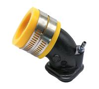 WYOERN Tubo di Aspirazione Collettore Carburatore per Moto da Corsa con Interfaccia Adattatore Carburatore da 35 Mm per 100