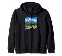 Wyoming Jackson Hole Felpa con Cappuccio
