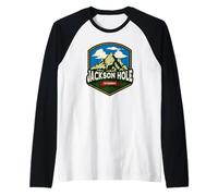 Wyoming Jackson Hole Maglia con Maniche Raglan