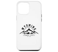 Wyoming The Cowboy State Est. 1890 Vintage Montagne Regalo Custodia per iPhone 12 Pro Max