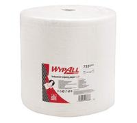 Wypall 7331 Maxi Rotolo di Panno in Carta per la Pulizia Industriale L30, larghi e Lunghi, 3 Veli, 1 Rotolo x 1000 Fogli, Bianco