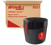 WypAll Reach PLUS General Clean 6521, Dispenser a Dispensazione Centrale, per Rotoli Bianchi o Azzurri, 1 Dispenser di Panni